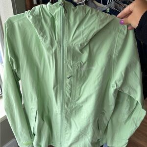 Columbia Women's Mint Green Rain Jacket